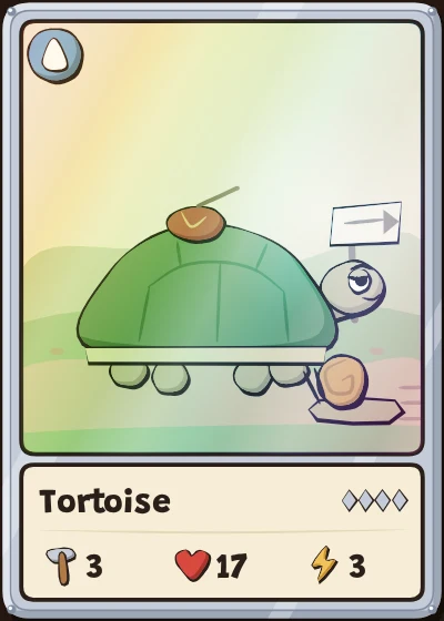 Tortoise with Art Foil