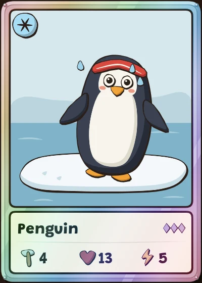 Penguin with Reverse Foil