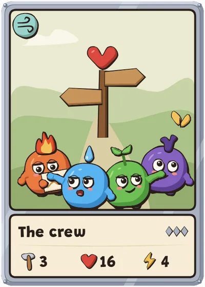 Card The crew, Rare