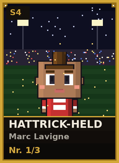 HATTRICK-HELD