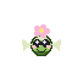 Wiesenschweber — winzig · zweifarbig · Flossen · Blüte