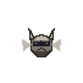 Aschekobold — winzig · gestreift · Flossen