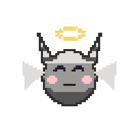 Duende de roca — grande · rayado · aletas · corona
