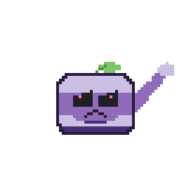 Amethystkruste — rund · Bauchbinde · Schweif · Blatt