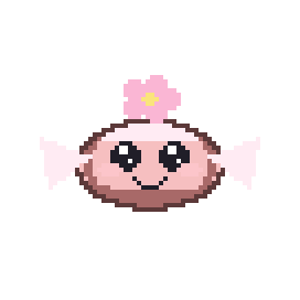 Muschelflatterling — rund · geringelt · Flossen · Blüte