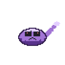 Amethystwurzler — rund · beschuppt · Schweif