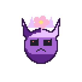 Amethystkobold — groß · zweifarbig · Kamm · Blüte