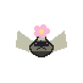 Moorknospe — winzig · gescheckt · Flügel · Blüte