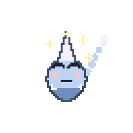 Frostknospe — schlank · Sternchen · Schweif · Funken