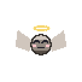 Flotador de roca — diminuto · estrellitas · alas · corona