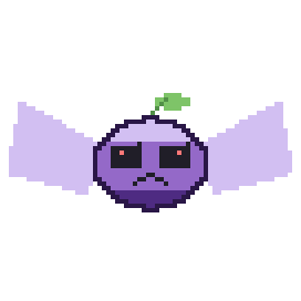 Amethystschweber — rund · gescheckt · Flügel · Blatt