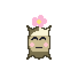 Chispa de polvo — esbelto · bicolor · flor