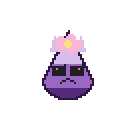 Gotita de amatista — normal · patrón de nubes · cresta · flor